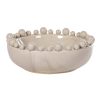 Large Cream Bobble Edged Bowl