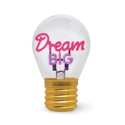 Legami Lightbulb Table Lamp - Dream Big