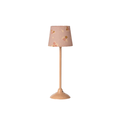 Maileg Floor lamp, Miniature - Dark powder