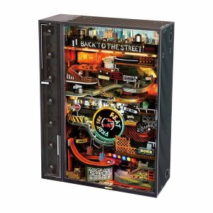 ROKR Hip-Hop Street Marble Run Mechanical 3D Puzzle