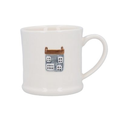 Gisela Graham Stoneware Mini Mug Cottage