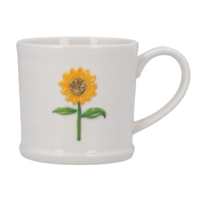 Gisela Graham Stoneware Mug Sunflower
