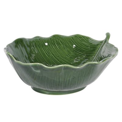 Green Beech Leaf Bowl