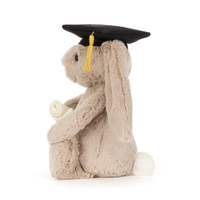 Jellycat Bashful Bunny Graduation Outfit side
