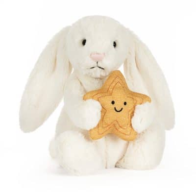 Jellycat Cream Bunny with Star main