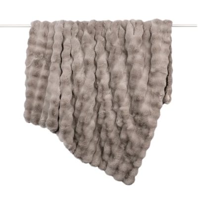 Malini Raffles Taupe Throw