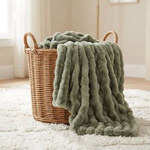 Raffles Sage Green Throw