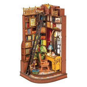Rolife Silent Corner Study DIY Book Nook