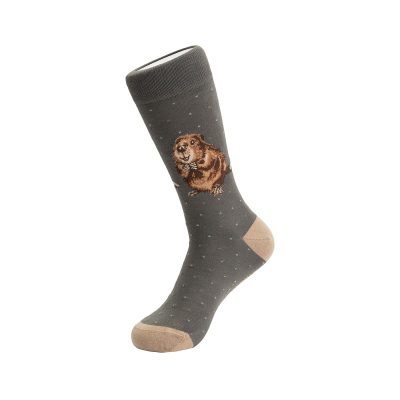 Wrendale Beaver Mens Socks The Arborist