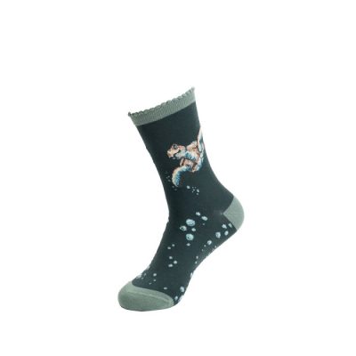 Alternative view of Wrendale Turtle Sock Swimming School
