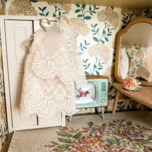Maileg wedding dress mouse