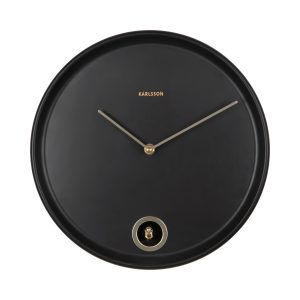 Karlsson Wall Clock Esencia Cuckoo Black