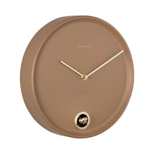 Karlsson Wall Clock Esencia Cuckoo Mocha Brown