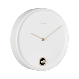 Karlsson Wall Clock Esencia Cuckoo White