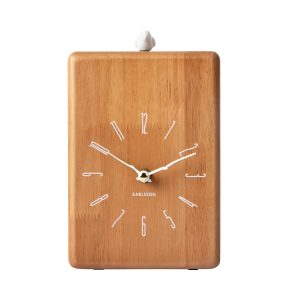 Karlsson Wall/Table Clock Rama Cuckoo Dark Wood