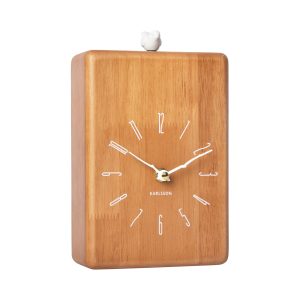 Karlsson Wall/Table Clock Rama Cuckoo Dark Wood