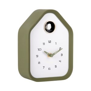 Karlsson Wall/Table Clock Reina Cuckoo Luxury Green