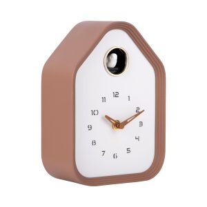 Karlsson Wall/Table Clock Reina Cuckoo Mocha Brown