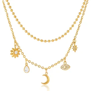 Misgraceful Multi Charm Bead Necklace hero image