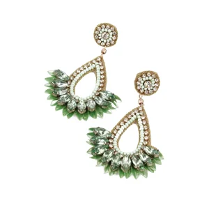 My Doris Mint Green Teardrop Earring