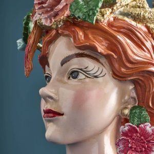 WERNS® The Exotic Muse Vase with Parrots