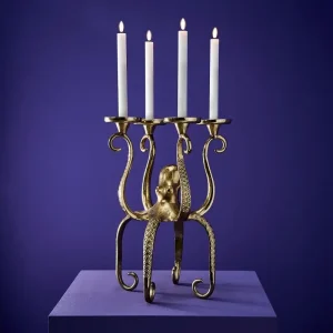 Alternative view of WERNS® The LED Taper Candle Collection (Set of 4 in 4 colours)