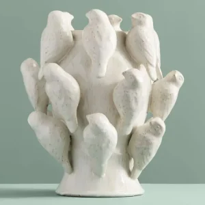 WERNS® The Little White Bird Vase