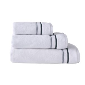 Designers Guild Astor Silver & Slate Towels bale