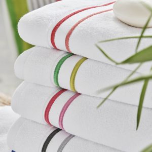 Designers Guild Astor Cobalt Blue Towels colours