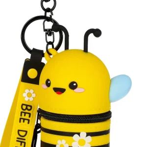 Alternative view of Legami Coin Purse with Key Ring - Mini Kawaii