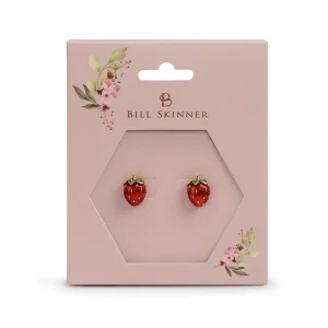 Bill Skinner Strawberry Stud Earrings