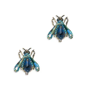 Bill Skinner Vintage Moth Studs
