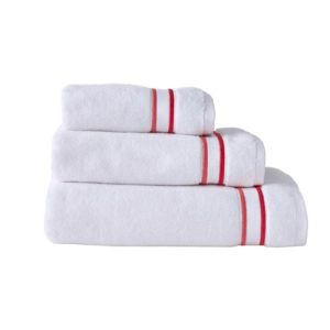 Designers Guild Astor Coral Pink Towels bale