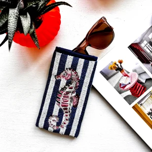 House of Disaster Tide Seahorse Sunglasses Case