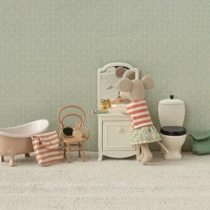 Alternative view of Maileg Tricycle mouse, Big sister - Green