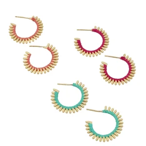 My Doris Fan Earrings