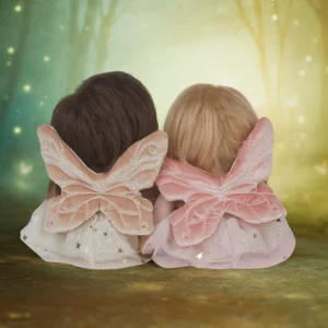 Olli Ella Dinky Dinkum Doll - Fairy Fiona Pink back