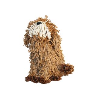 Aquarelle Home Dougal Dog Sitting – Natural/Cream