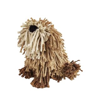 Aquarelle Home Dougal Puppy Sitting – Natural/Cream