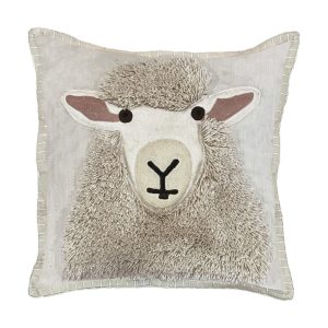 Aquarelle Home Maisie Tufted Ewe Cushion