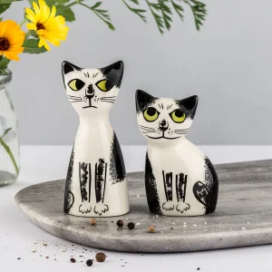 Black and White Cat Salt and Pepper Shakers.jpg
