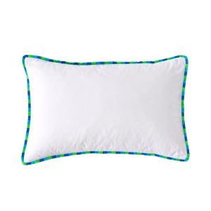 Designers Guild Burlington Fringe Cobalt Blue Duvet Cover Set - 400TC pillowcase