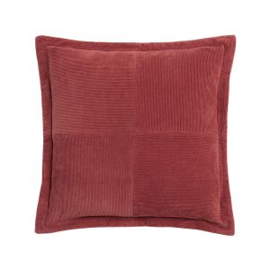 Laura Ashley Dalham Cranberry Red Microfibre Filled 45x45cm Cushion