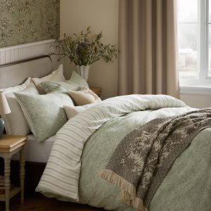 Laura Ashley Elmdon Sage Reversible Bedding Set