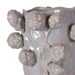 Grey Botanical Kokkini Vase