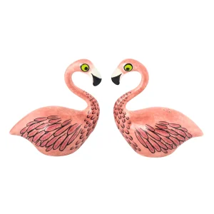 Hannah Turner Flamingo Salt and Pepper Shakers