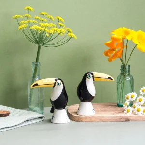 Hannah Turner Toucan Salt and Pepper Shakers