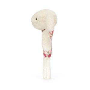 Jellycat Blossom Cream Bunny 'Berry' Ring Rattle side