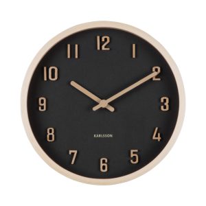 Karlsson Wall Clock Nervadura Small Black
