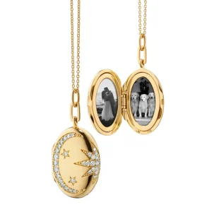 Misgraceful Oval Locket Necklace hero image